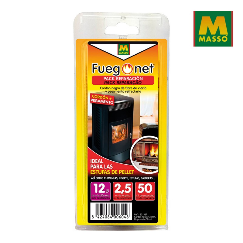 Pack reparació: cordó aïllant ø12+ cola 50ml fuegonet
