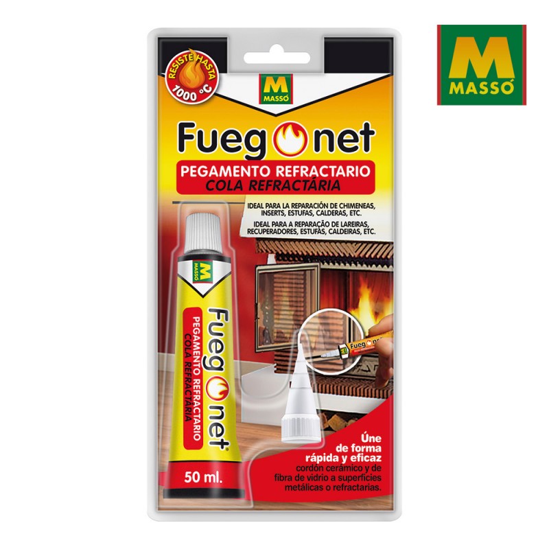 Pegamento refractario - 50ml - fuegonet