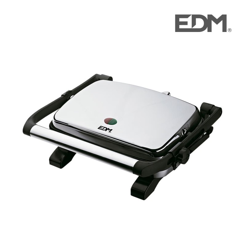 Sandwitxera doble grill 1.600w edm 