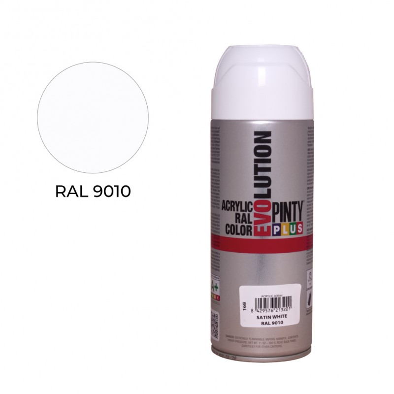 Ral 9010 blanco satinado 400ml