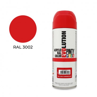 Spray  ral 3002 rojo carmin 400ml