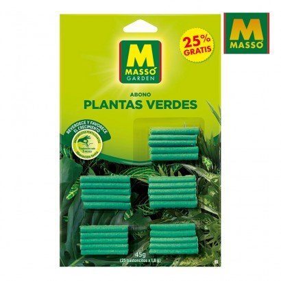 Bastonets fertilitzants plantes verdes 45gr