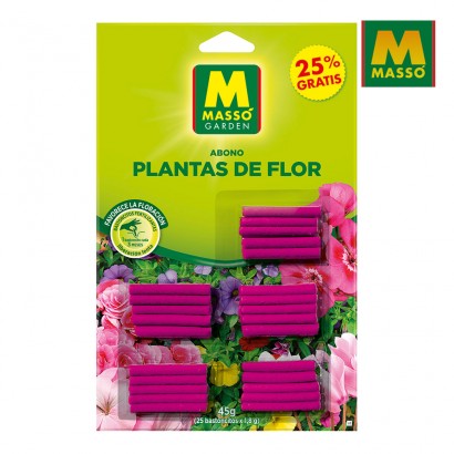 Bastoncitos fertilizantes plantas de flor 45gr