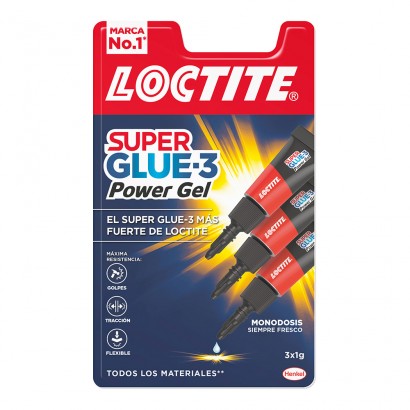 Loctite mini trio power flex 3x1g  super glue