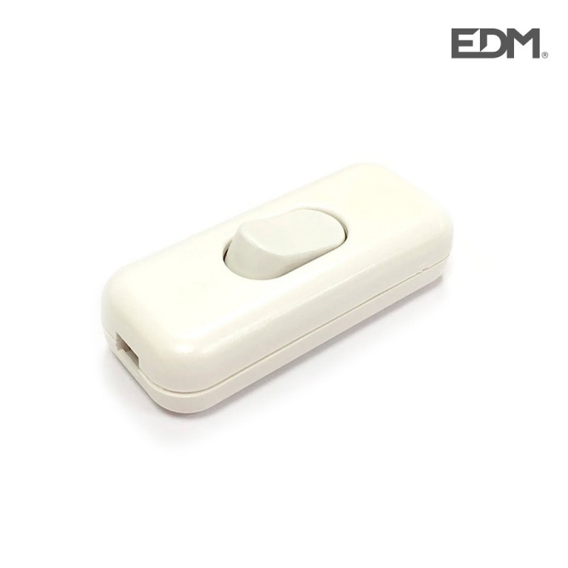 Interruptor de pas blanc edm envasat