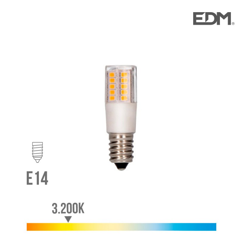 Bombilla pebetero led e14 5,5w 650 lm 3200k luz calida edm
