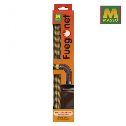 Muelle de salida para deshollinador masso