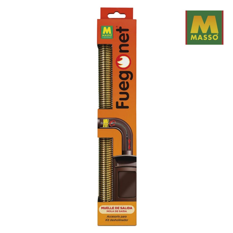 Muelle de salida para deshollinador masso