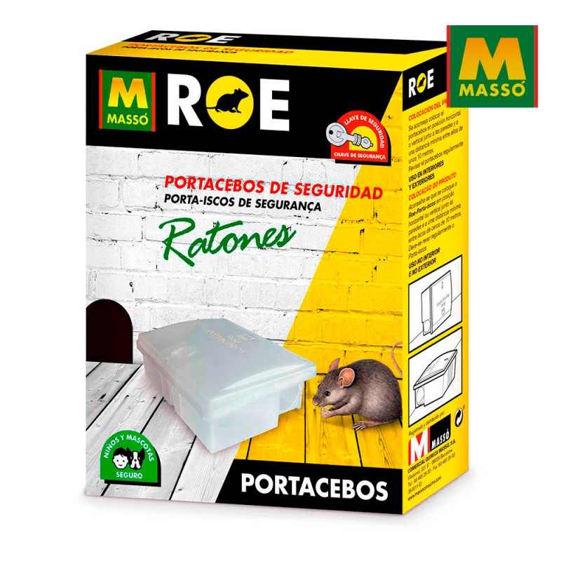 Porta cebos ratones