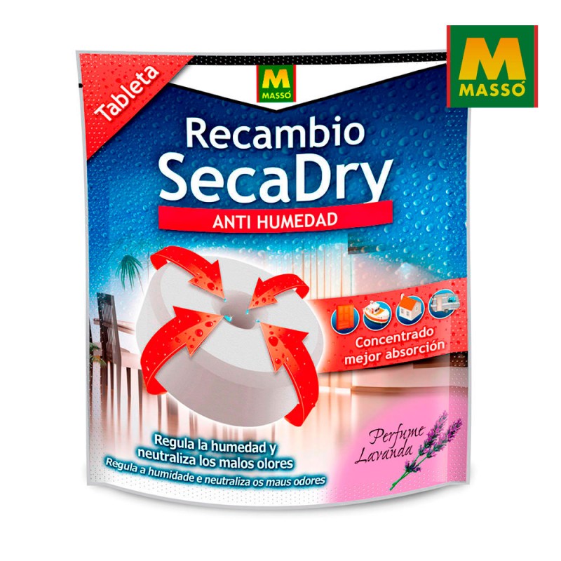 Secadry recanvi en tauleta 450gr 