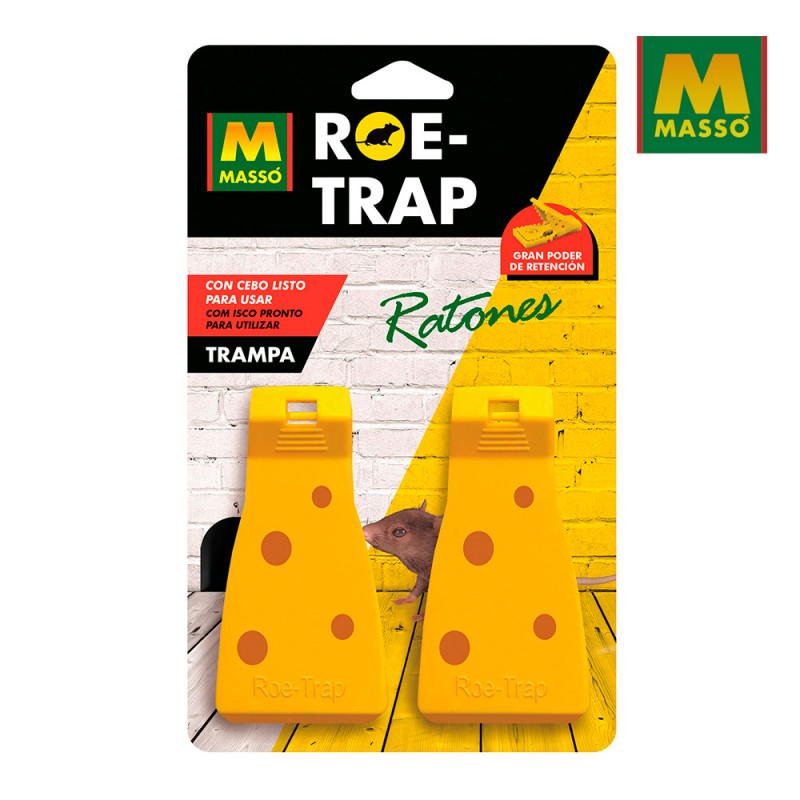 Raticida roe- trap ratolins