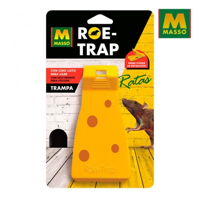 Trampa con cebo roe-trap ratas