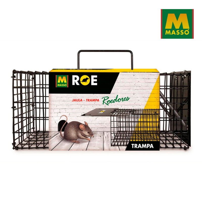 Jaula trampa para ratas y ratones