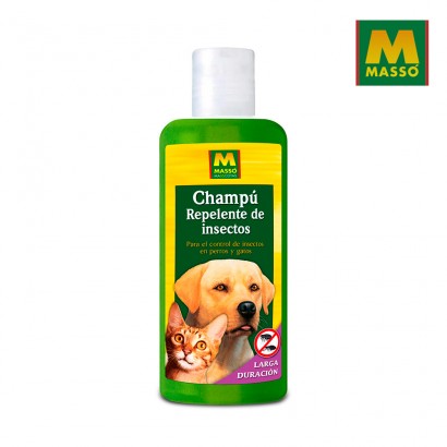 Champu repelente insectos para mascotas 250ml