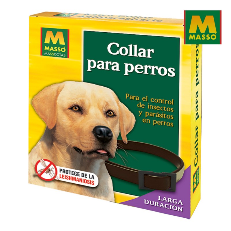 Collar antiparasitos para perros