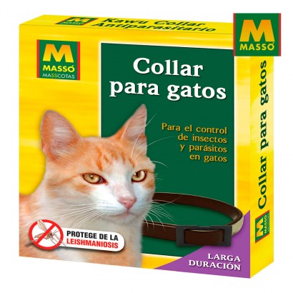 Collar antiparasitos para gatos