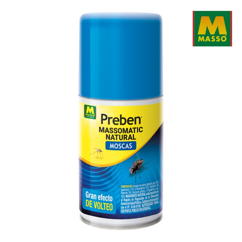 Insecticida natural preben massomatic 250ml masso