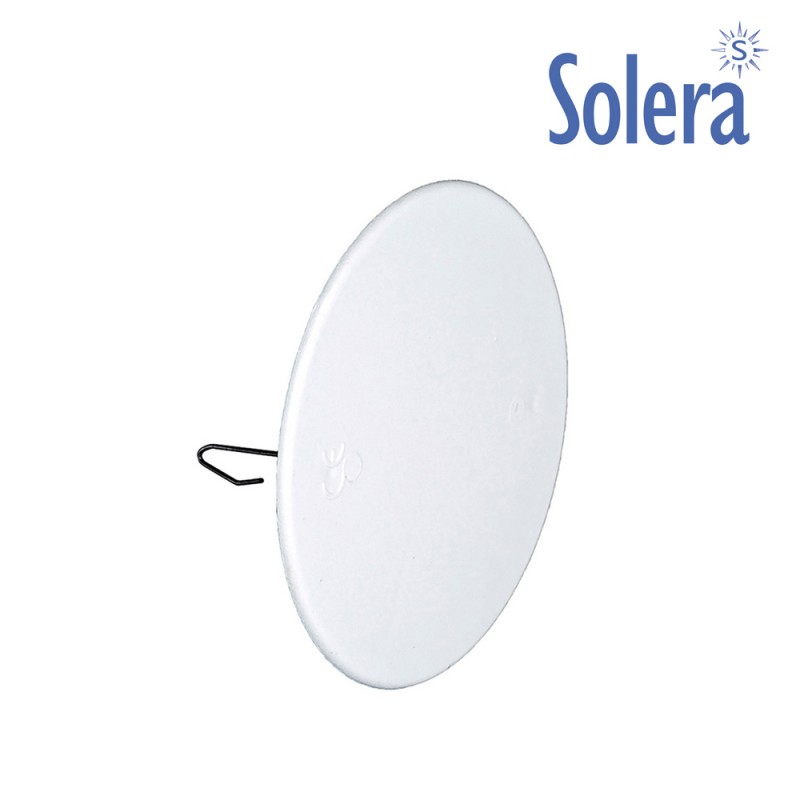 Tapa rodona  ø100mm garra metàlica solera