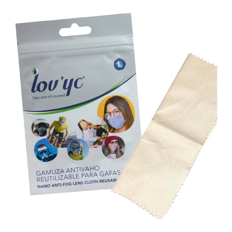 Drap antibaf reutilitzable 200 usos per a ulleres lov'yc 