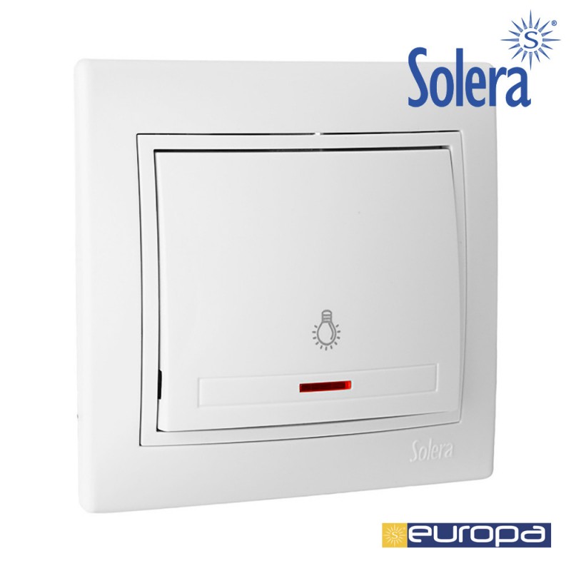 Polsador campana lluminós 10a 250v. s. europa solera