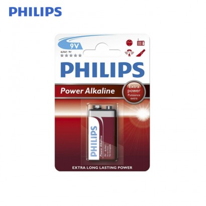 Pila philips alcalina 6lr61 9v (blíster 1 piles) 