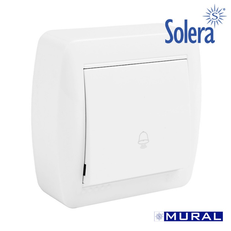 Polsador campana 74x72x28mm.  s. mural solera