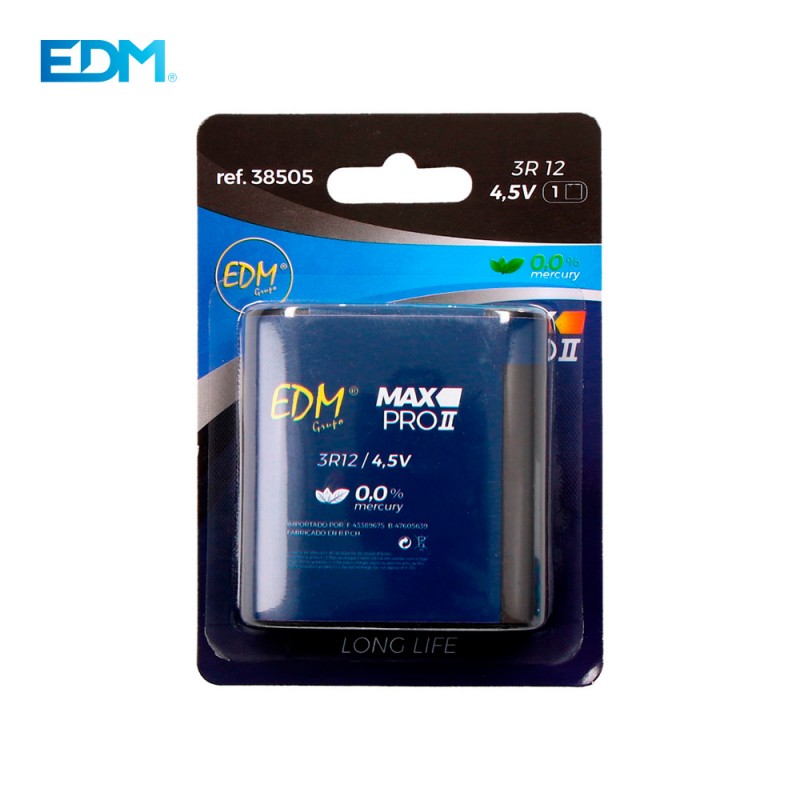 Pila petaca r12 4.5v edm (blíster 1 unit.)