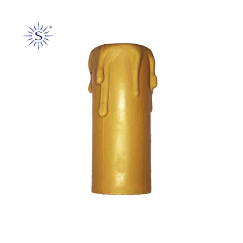 Vela corta crema (6,8cm ø2.8cm) solera