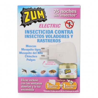 Zum insecticida elèctric aparell + recanvi t-1001
