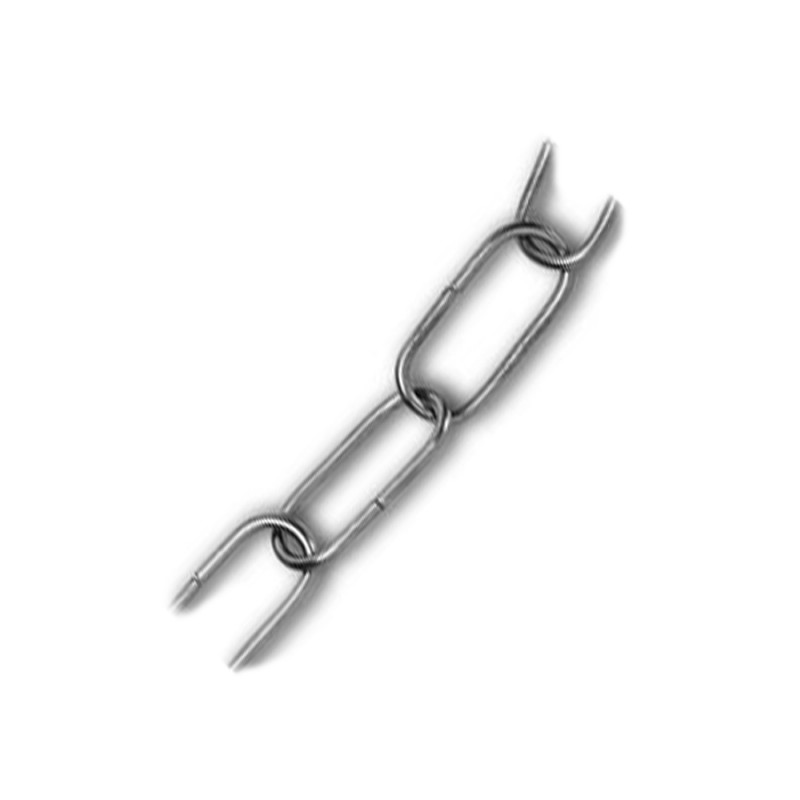 Cadena genovesa 18x39 ø2,8mm ferro tros 150cm 