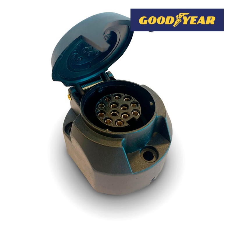 Femella connexió remolc plastic 13 pols goodyear.