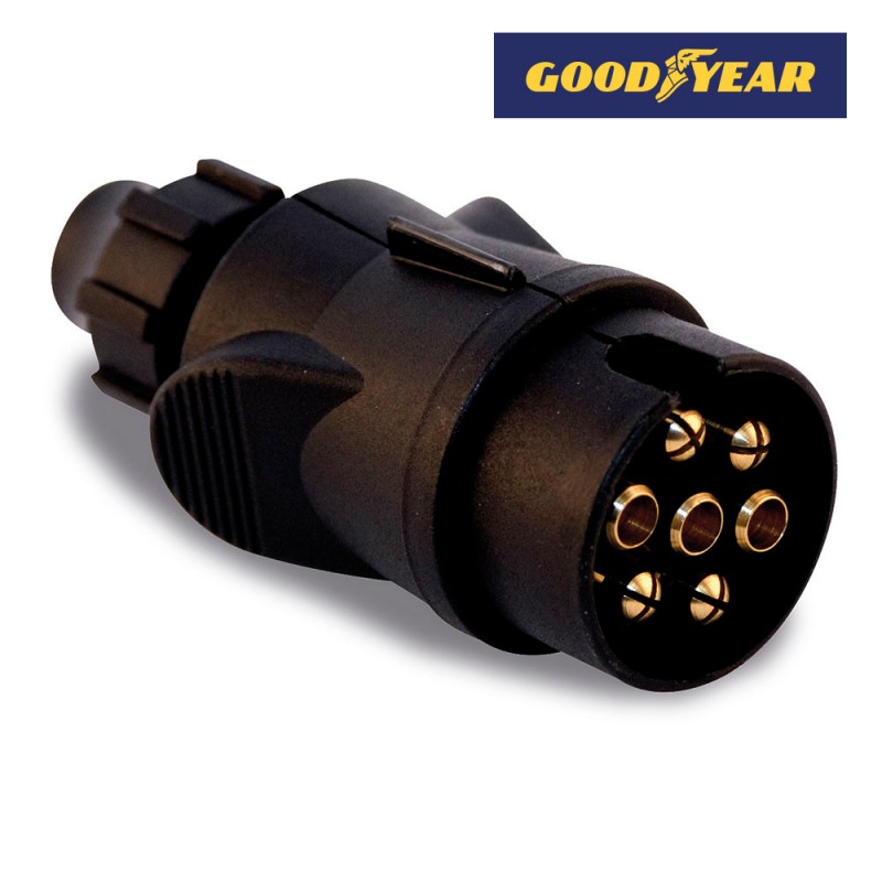 Mascle connexió remolc plastic 7 p goodyear.