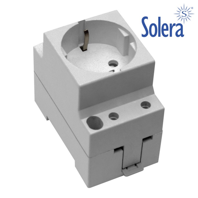 Presa de corrent schuko modular solera