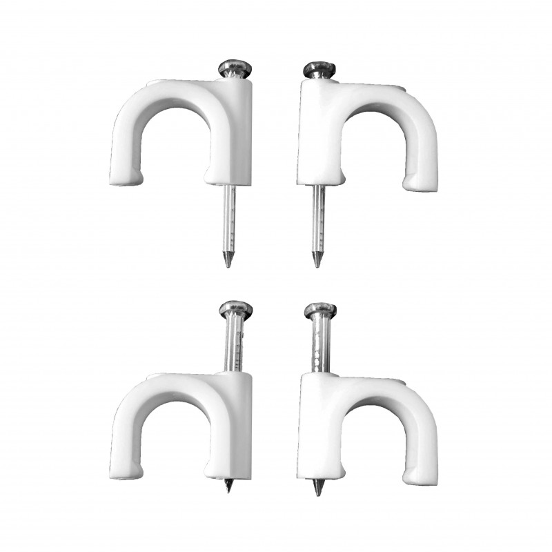 Grapa blanca cable mànega tubular 2x2,5 nº 8  (caixa 100 unit) 