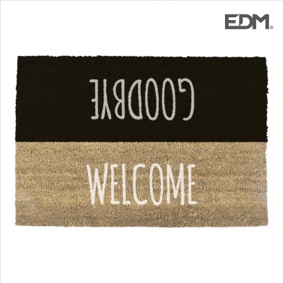 Felpudo 60x40cm modelo welcome-goodbye edm
