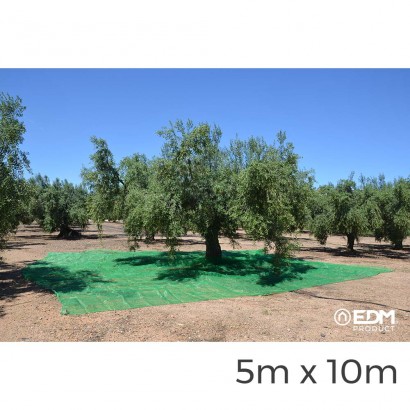 Mantell per a recol-lecta de fruits 5x10m color verd