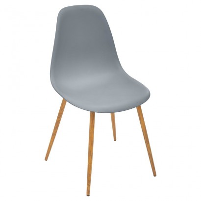 Cadires de menjador color gris col. 'taho' 47x53x85cm