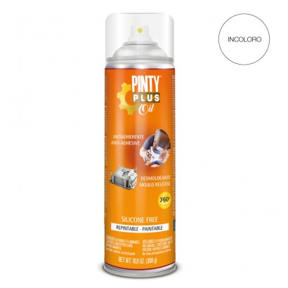 Pintyplus oil desmoldeante sin siliconas spray 650 cc