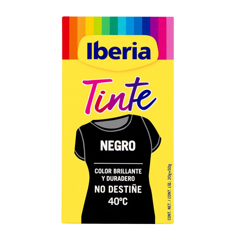 Iberia tinte 40ºc negro