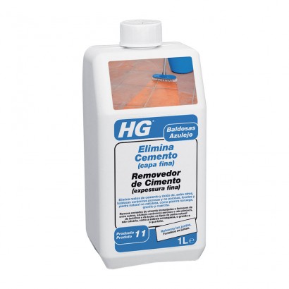 Hg elimina cemento (capa fina-no porosos) para baldosas 1l