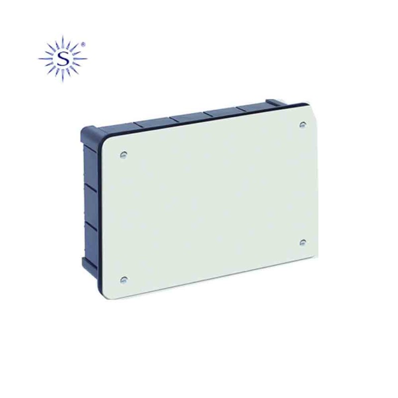 Caixa rectangular 300x200x60mm amb cargols retractilat  solera