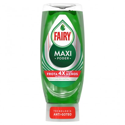 Rentavaixelles fairy maxi poder 440ml anti-degoteig