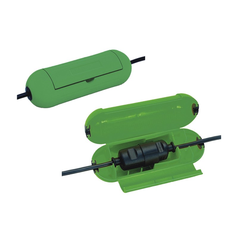 Caja de proteccion para clavija  y base