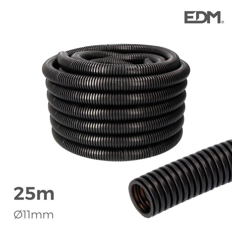 Corrugado para interior medida 11mm ce m-16 25mts