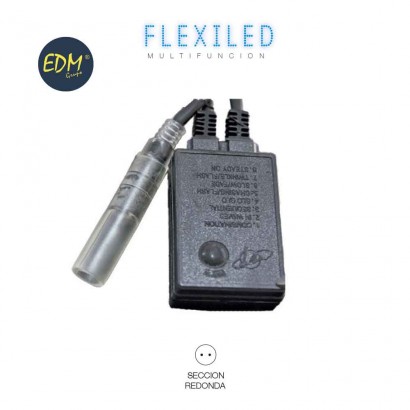 Programador tub flexiled 20mts (ip44 interior-exterior) edm 