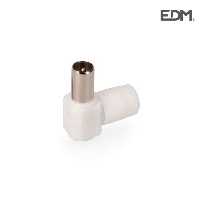 Clavilla tv acodada 9.5mm envasada edm 