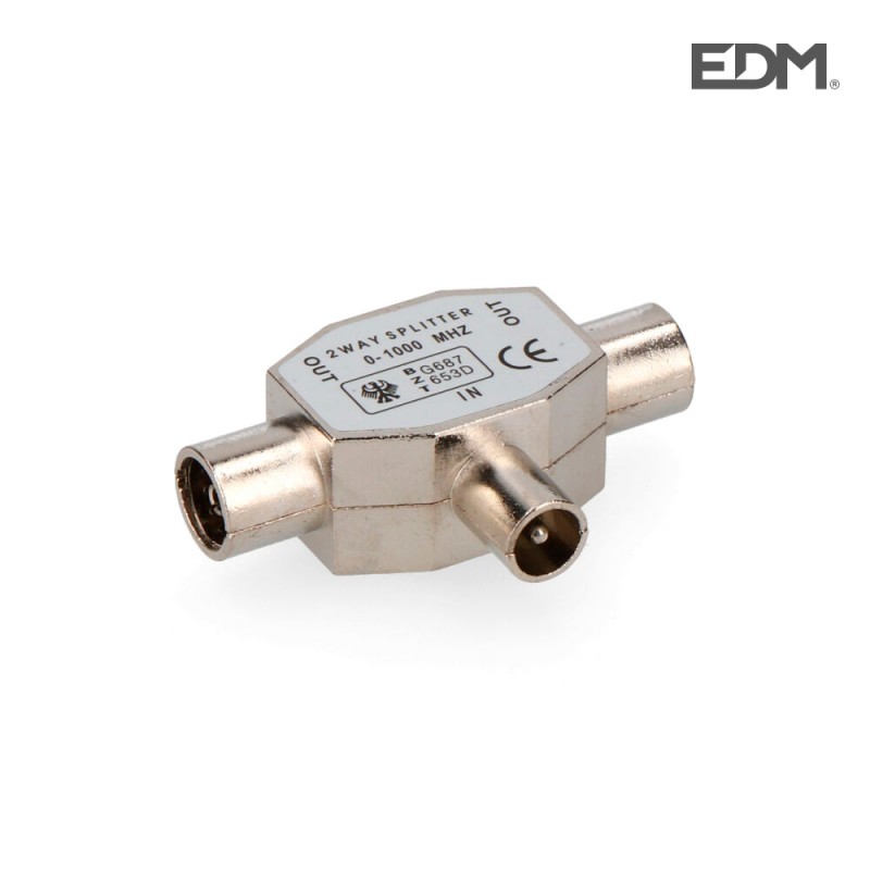 Derivador 1 clavilla + 2 bases metàl·lic extra envasat edm 