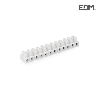 Regleta conexió 2.5mm a 4mm homologada blanca retractil·lat edm 