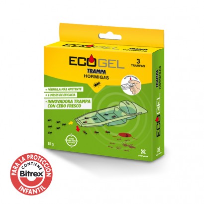 Ecogel formigues kit 3 trampes 15gr