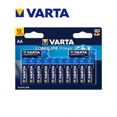 Pila varta alcalina lr6 aa (blíster 12 piles 8+4) 